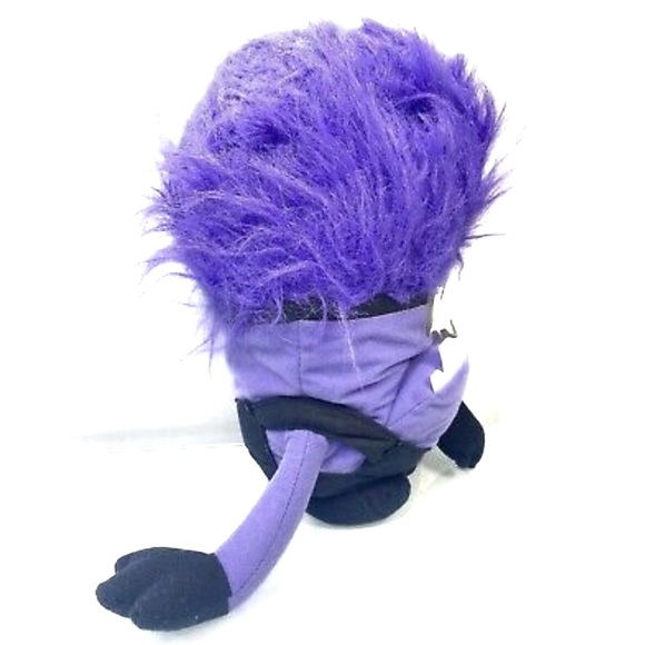 Despicable Me Evil Minion One Eye Purple Plush 18” Toy Factory Minions 2014 - Picture 10 of 13